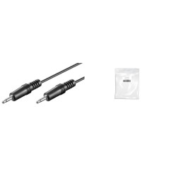 Goobay Audio Cable Black 15m - High-Quality Sound Performance for Ultimate Listening Experience